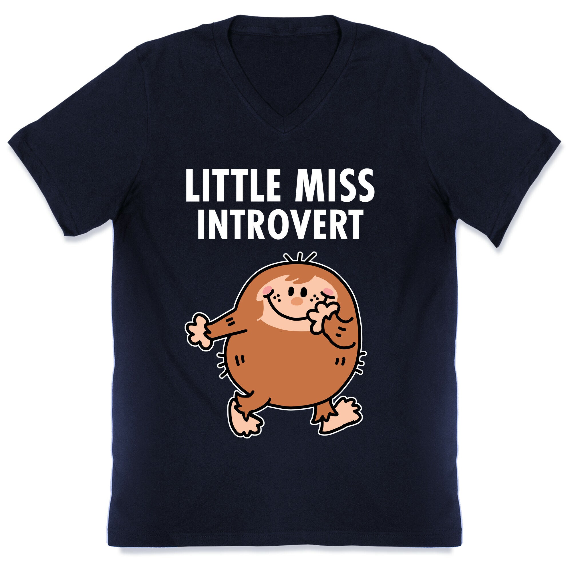 Little Miss Introvert V-Neck